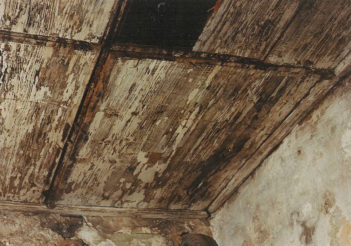 Kazetový strop, inspirační vzor CK Latrán 48 raně barokní období